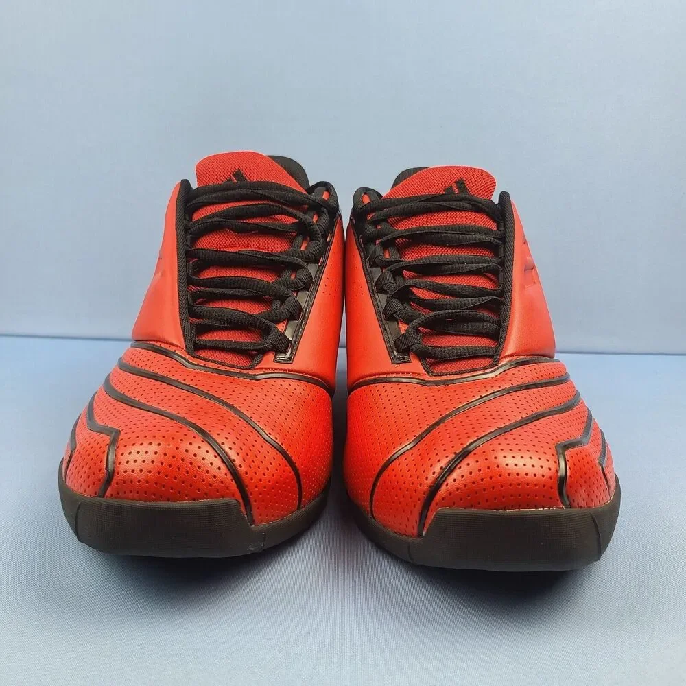 Adidas Basketball Shoes Mens Size 13 TMAC 2 Restomod Red Black GY2135 - Picture 5 of 13